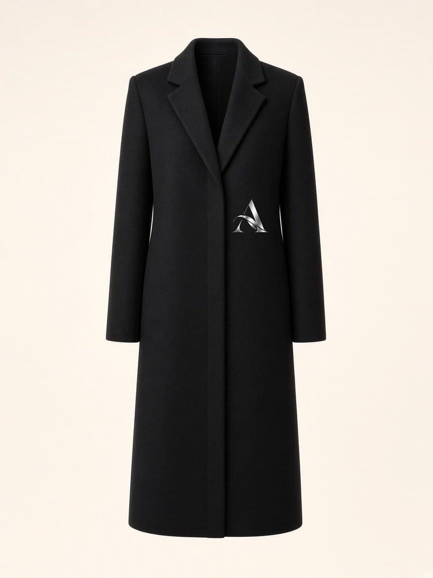 Midnight Coat in Black