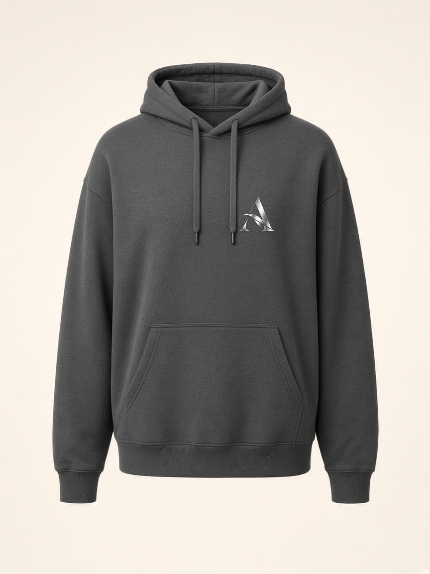 City Hoodie in Charcoal